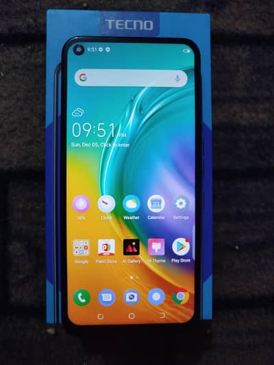 Tecno CAMON 15 official PTA approve with box charger
