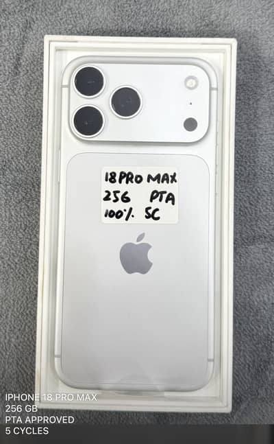 Apple iPhone 18 Pro Max Pta