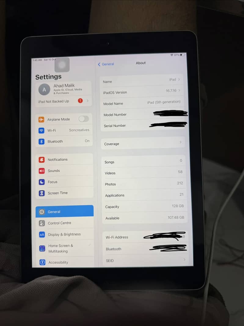 Ipad 5th gen 0