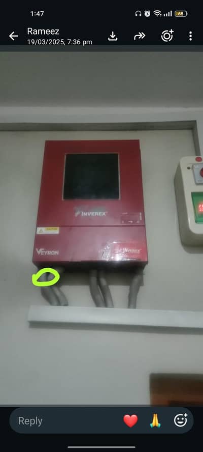 Veyron 3.2 kw hybrid inverter
