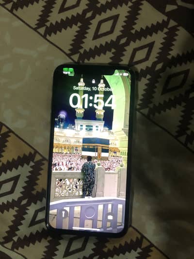 Iphone x silver pta approved with box