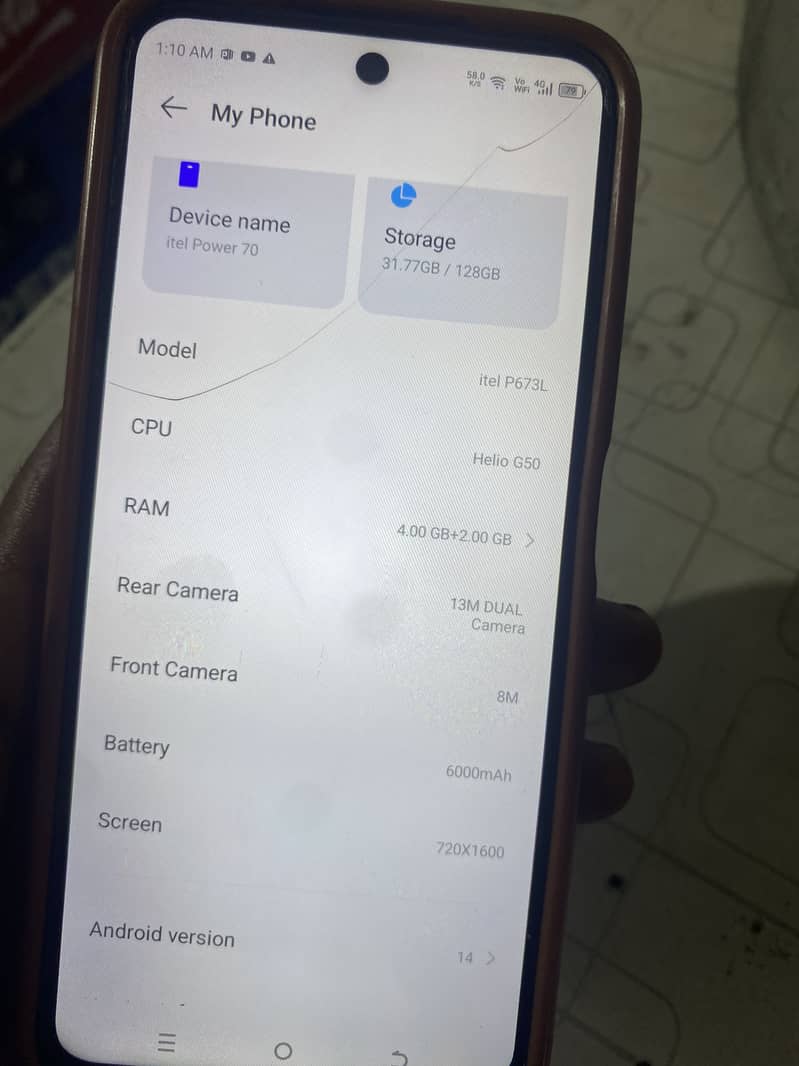 Itel Other Model 4