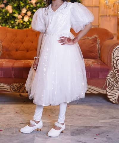 White fairy frock