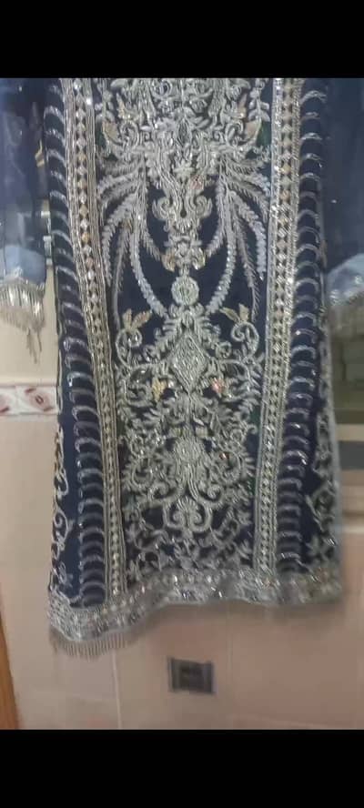 fully heavily embroided suit