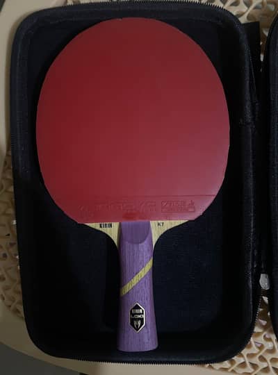 Loki KIRIN K7 table tennis racket with Stiga and Rxton rubbers