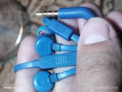 JBL Tune 110 In-Ear Wired Headphones For Sale