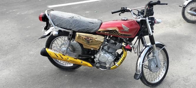Honda CG 125 special edition Gold edition