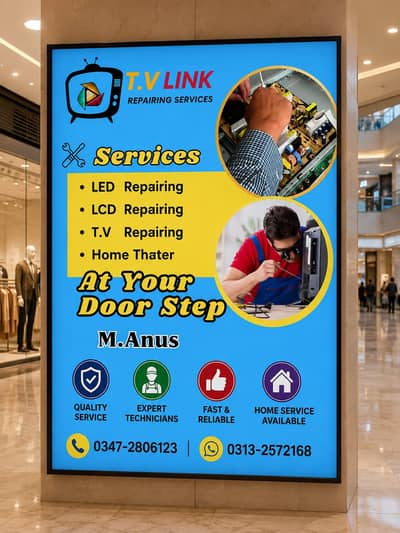 LED, LCD repairing are here