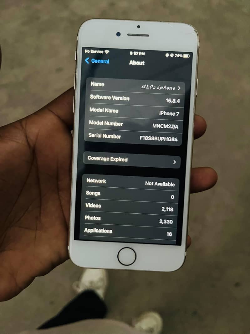 Apple iPhone 7 6