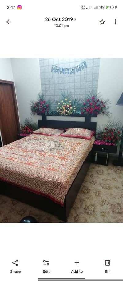 Bed for sale
