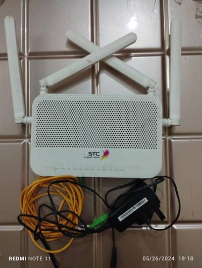 Huawei EchoLife G-Pon Model-HG8245W5 Fiber Optic WiFi Router For Sale