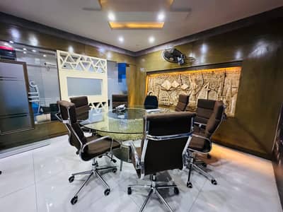 Commercial Furnished Office For Sale - Already On Rent 2.5 Lac