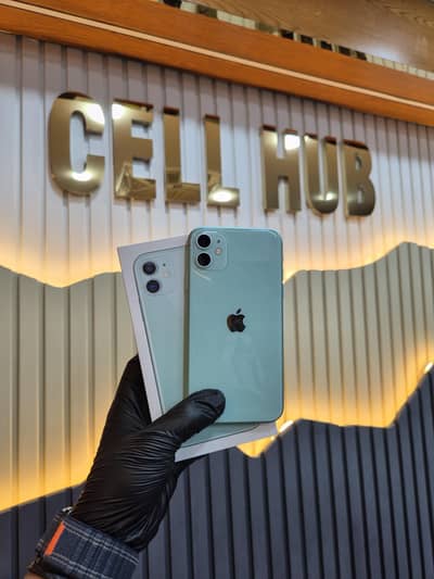 iphone 11 128GB Dual sim Official PTA With Box Accessories