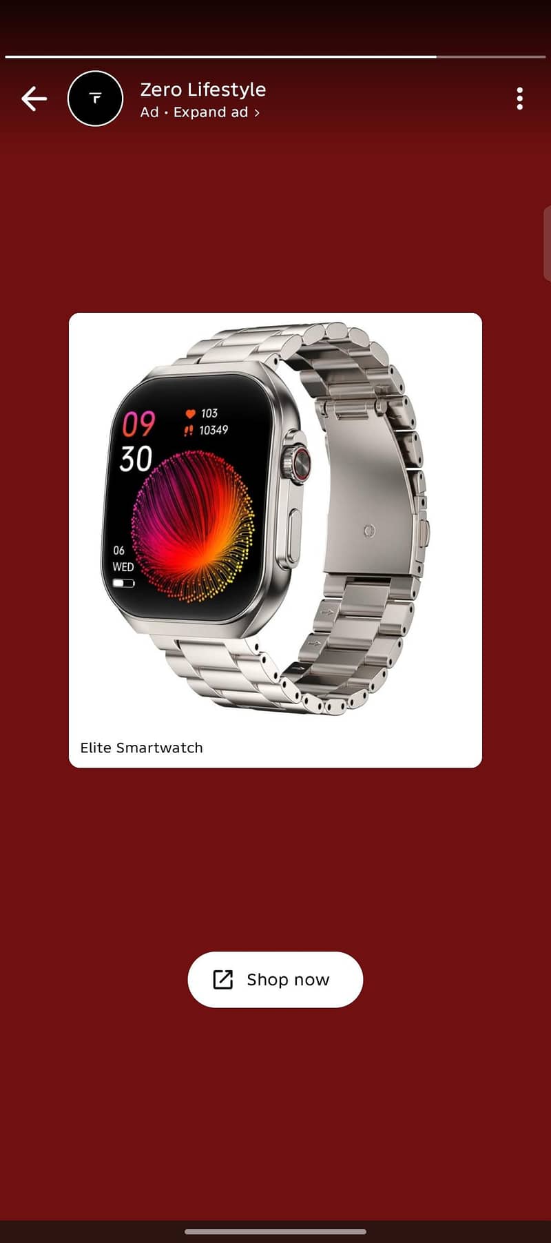 Elite digital watch 0