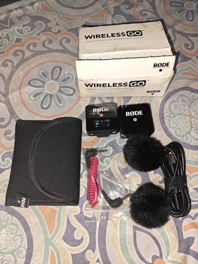 RODE Wireless GO  Mic Excellent Condition Very Less Used With Box