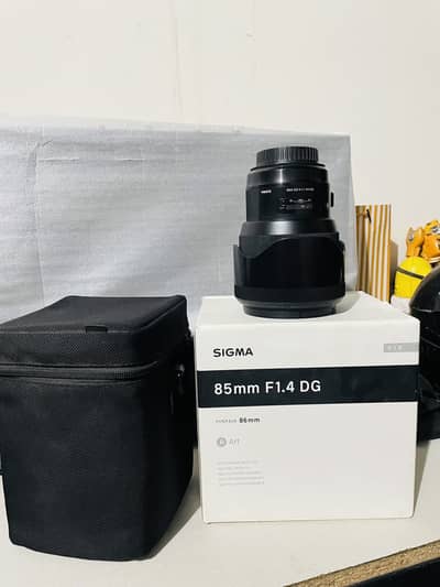Sigma 85mm 1.4 DG ART Canon Mount