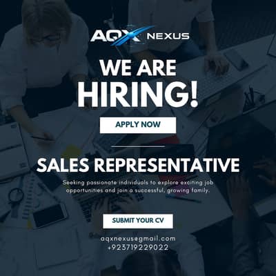 Hiring Open for Sales Executive