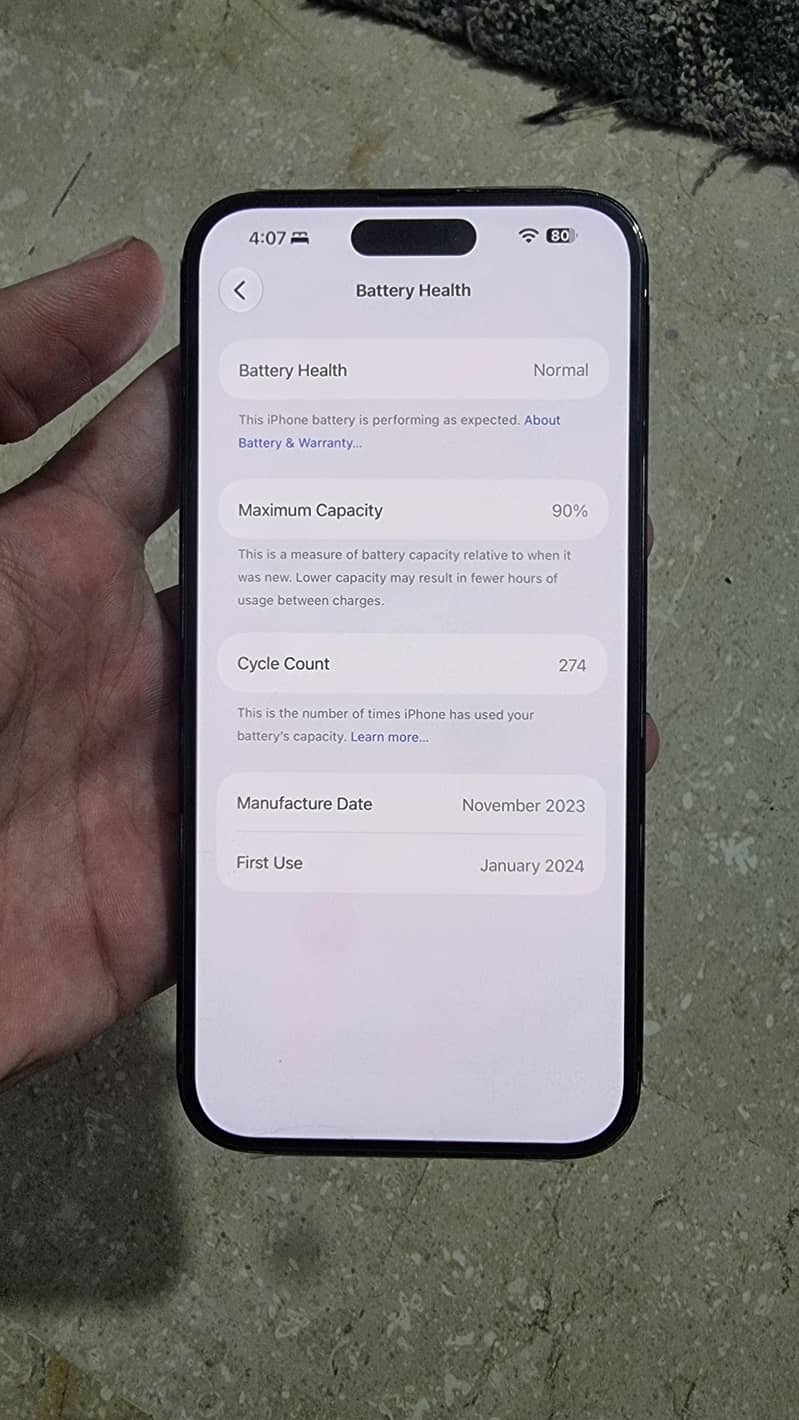 Apple iPhone 15 plus 8