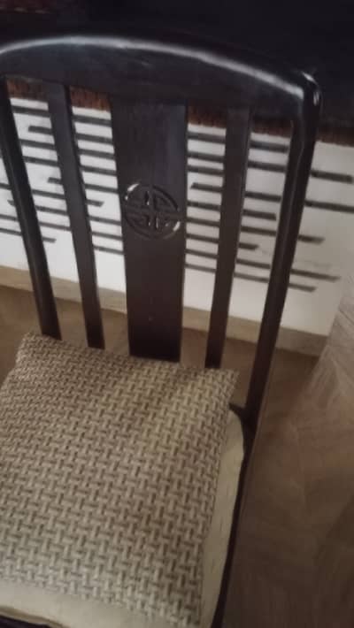 Solid wooden chairs