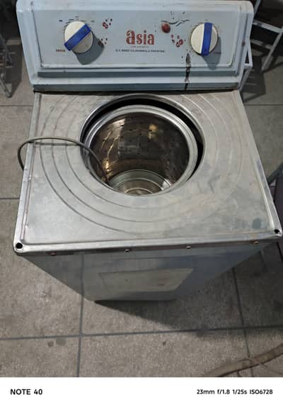 dryer and washing machine
