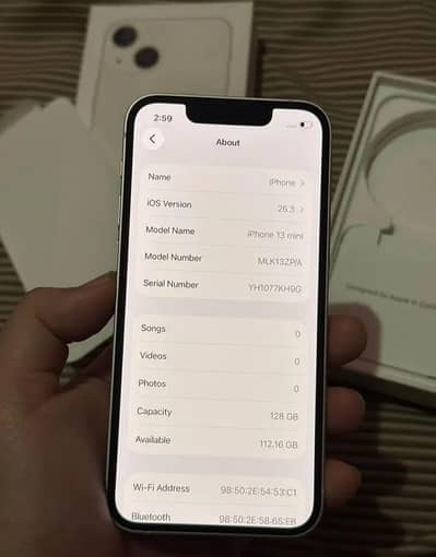 Apple iPhone 13 mini 128gb 0342/0708/863
