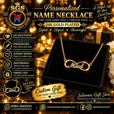Personalized Your Name On Necklace