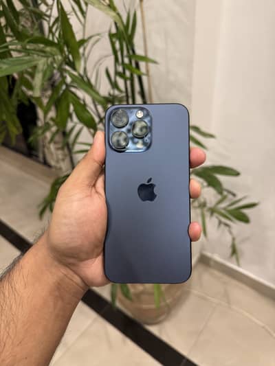 iPhone 15 Pro Max | Factory Unlocked | 256 GB | Blue Titanium
