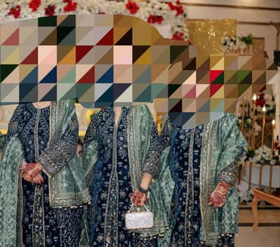 3 lehengy for sale