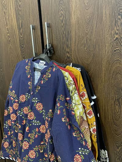5x Gul Ahmed Kurtis Bundle