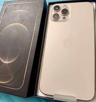iPhone 12 pro max Gold 512gb PTA