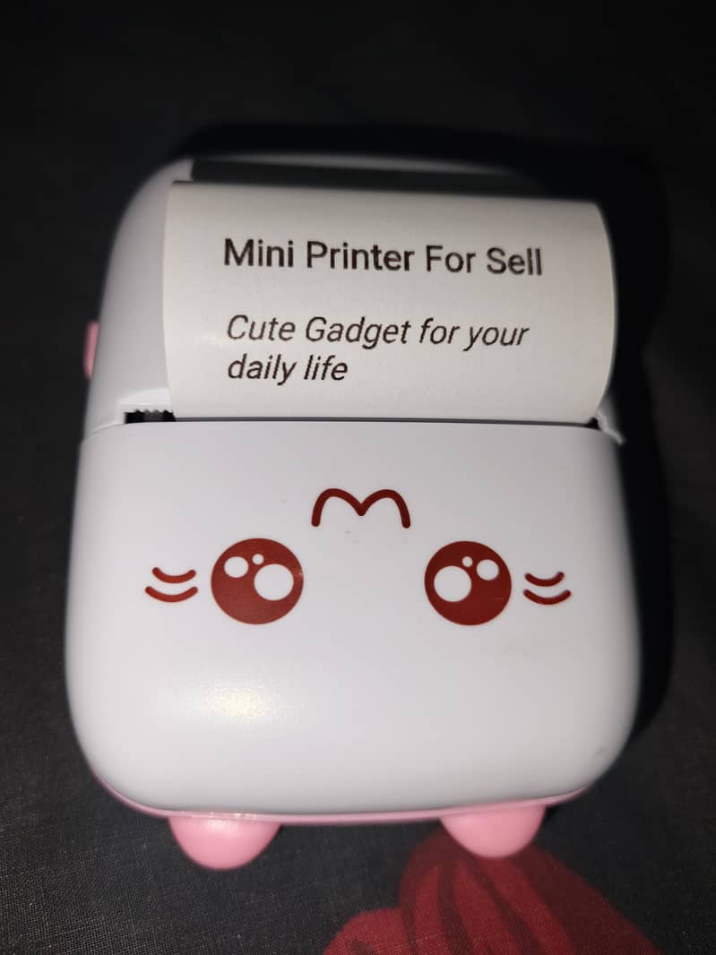Mini Portable thermal printer 3