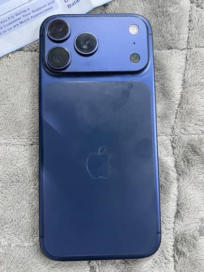iPhone 17 pro max Blue Pta approved