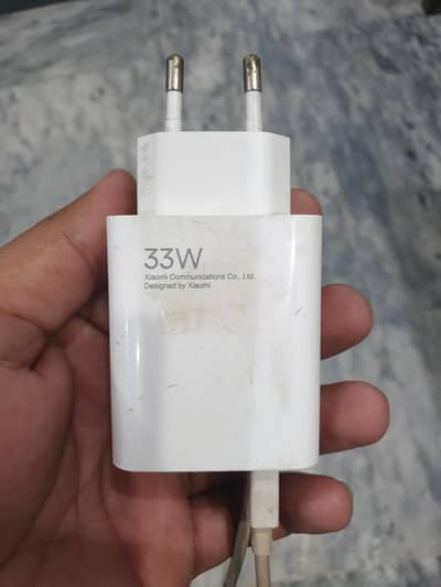 xiomi redmi original adapter and cable 33W