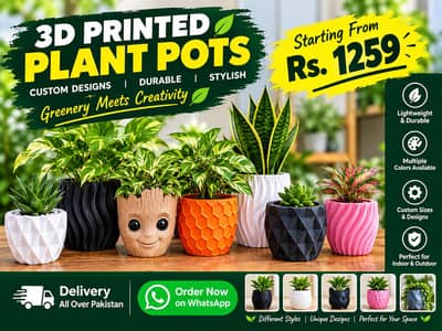 3d planter pot