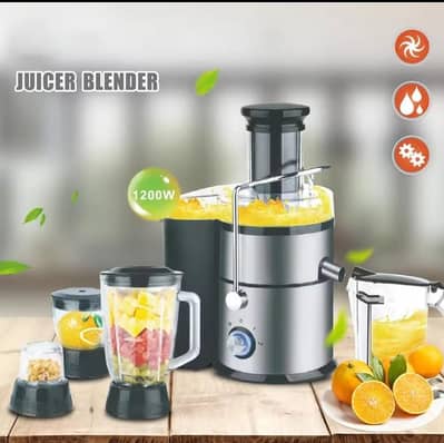 Juicer Blender Grinder 4 in 1 | Hoffmans Food Processor Machine