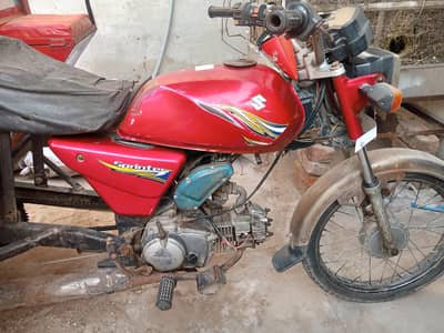 Suzuki 110 half bike