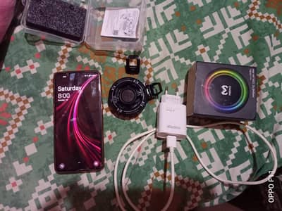One Plus 9 5g pta approved for sale with cooling fan gaming