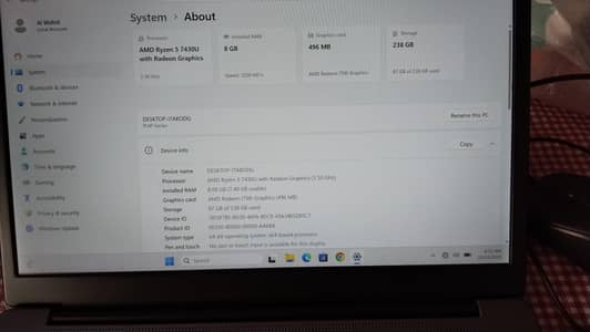 MECHREVO R14P Laptop  Ryzen 5 7430U with lithium battery 5 hours
