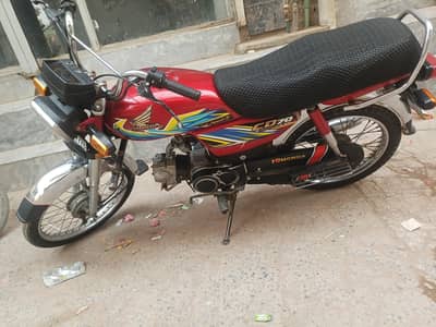 Honda CD-70 2021 _ Genuine Condition