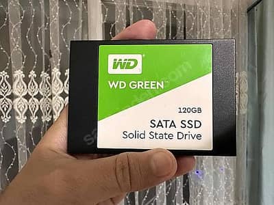 WD green 120gb SSD