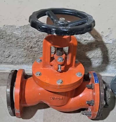 6 inch LUTON flanged globe valve