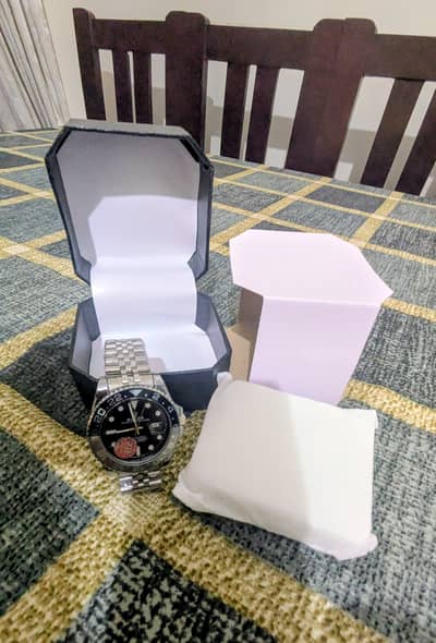 Rolex black & grey GMT
