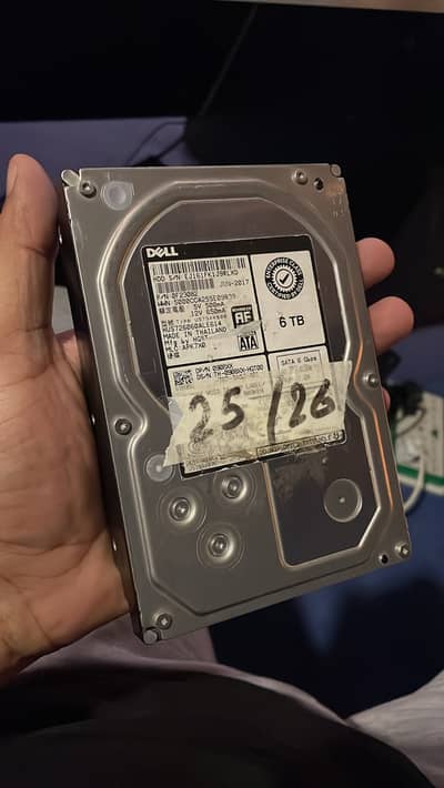 Dell 6TB Enterprise Class SATA Hard Drive 3.5 Inch