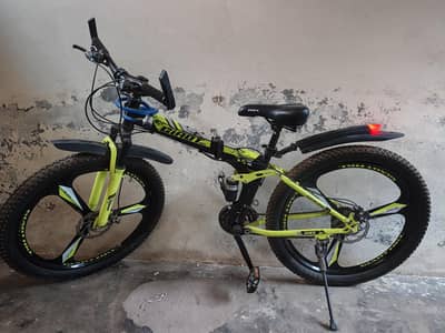 Giaot HKL Folding Mountain bicycle 26", Dual Suspension, Disc Brakes