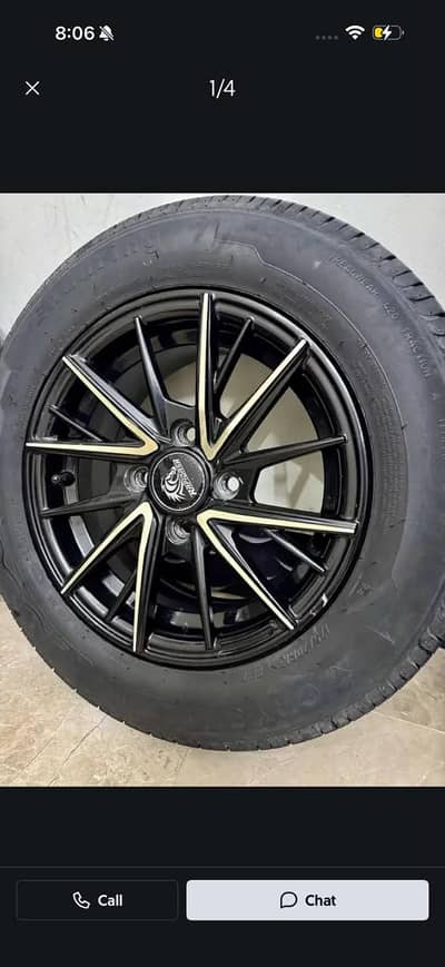 Rapidash 13 inch alloys