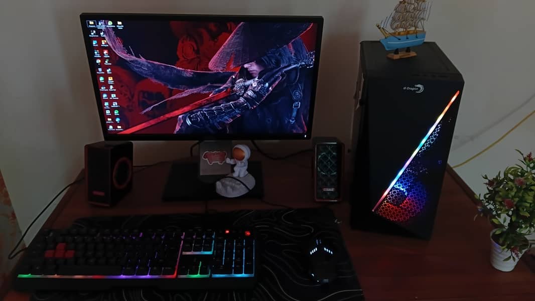 Customized gaming setup( whole setup including everything) 1