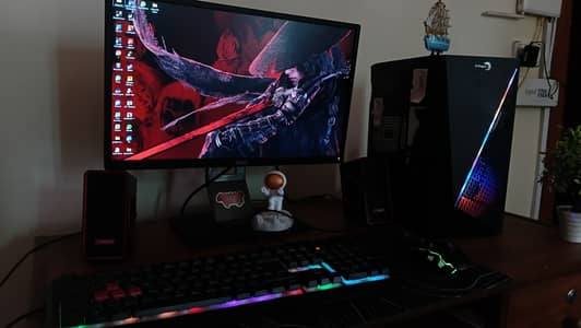 Customized gaming setup( whole setup including everything)
