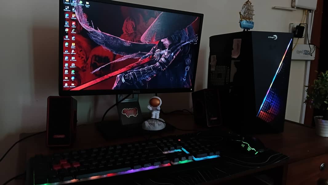Customized gaming setup( whole setup including everything) 0