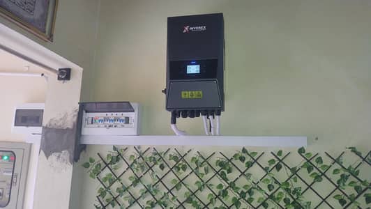 solar system installation