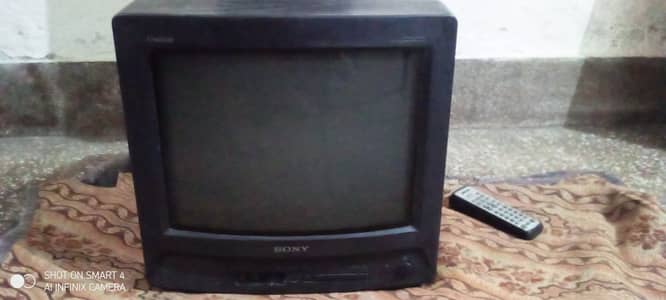 Used Sony CRT Television with Remote Control